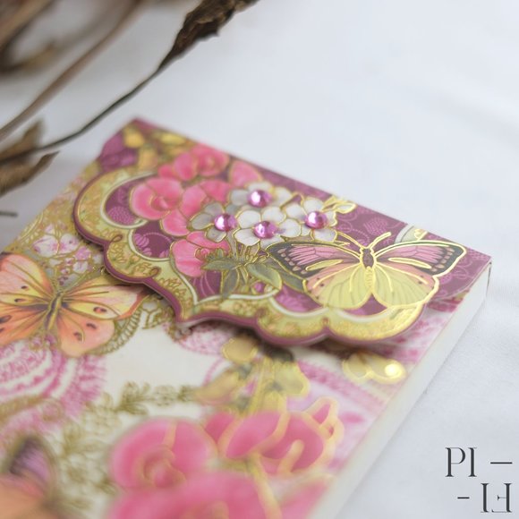 *ADD ON ITEM* adorable adorn notepad flowers - Picture 5 of 6